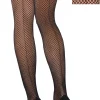 Hot Adult Back Seam Fishnet Thigh-High Stockings Tights