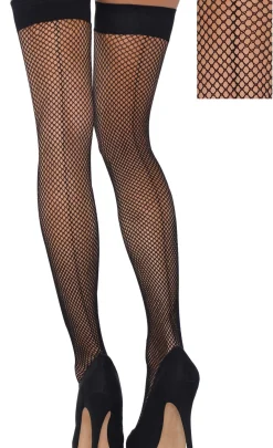 Hot Adult Back Seam Fishnet Thigh-High Stockings Tights