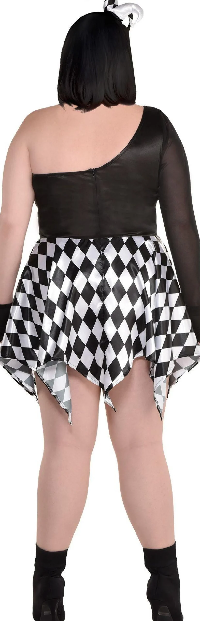 Best Adult Bad Jester Costume - Plus Size Women Sexy