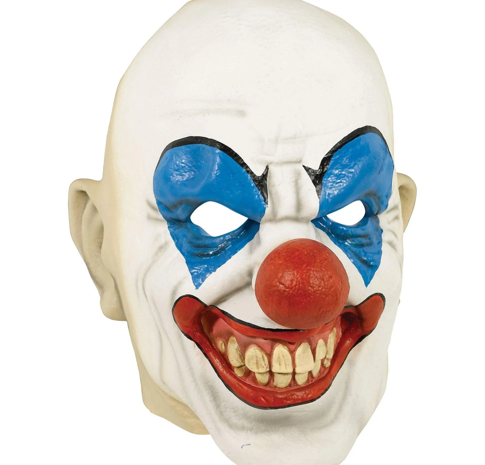 Fashion Adult Bald Clown Mask Scary