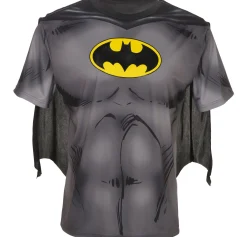 Discount Adult Batman T-Shirt With Cape Capes, Robes