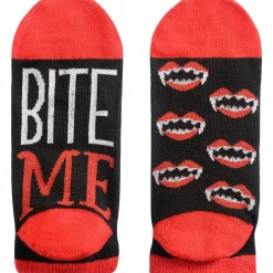 Best Sale Adult Bite Me No-Show Socks Tights