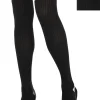 Discount Adult Black & White Knee Socks Tights