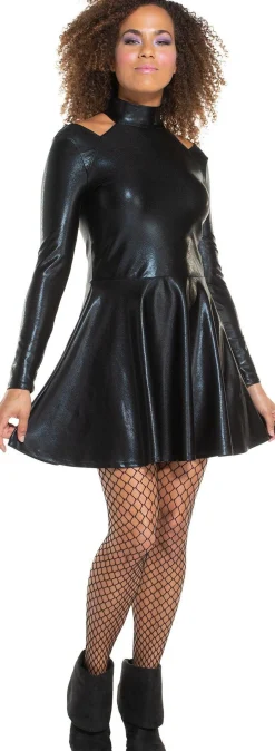 Shop Adult Black Alien Dress Women Scary