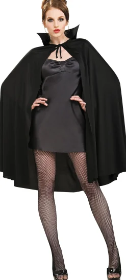 Hot Adult Black Cape Deluxe Capes, Robes