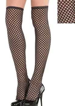 Best Adult Black Fishnet Knee Socks Tights