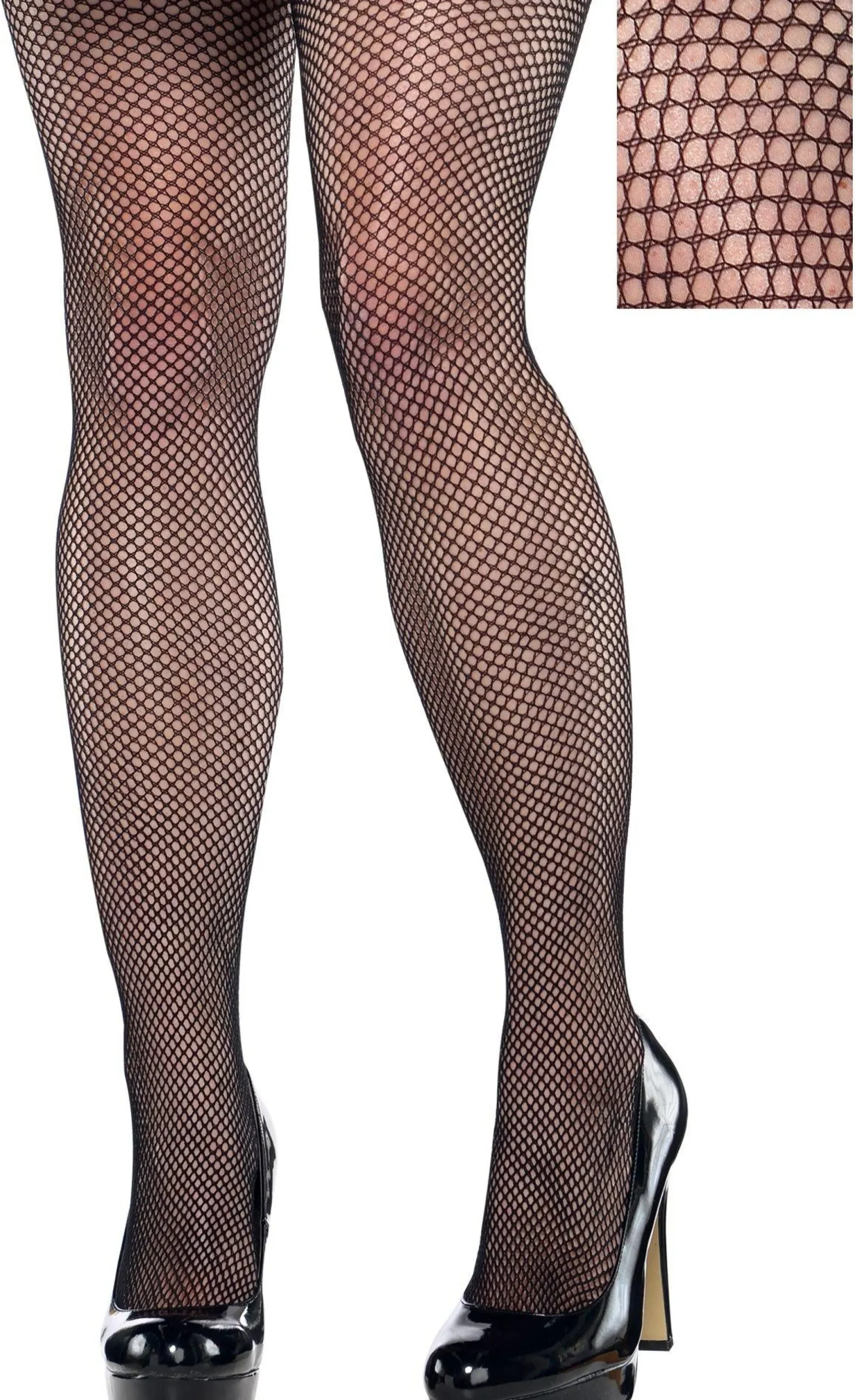 Store Adult Black Fishnet Pantyhose Tights