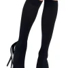 Flash Sale Adult Black Knee-High Stockings Tights