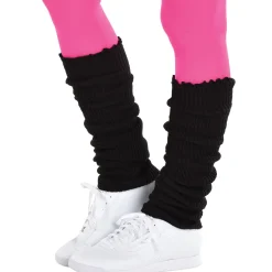 New Adult Black Leg Warmers Tights