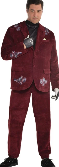 Discount Adult Black Mask Costume Plus Size - Birds Of Prey Men Superhero