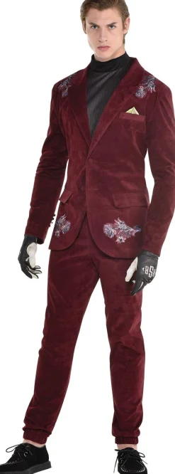 Discount Adult Black Mask Costume - Birds Of Prey Men Superhero