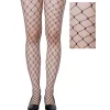 Hot Adult Black Wide Diamond Fishnet Pantyhose Tights