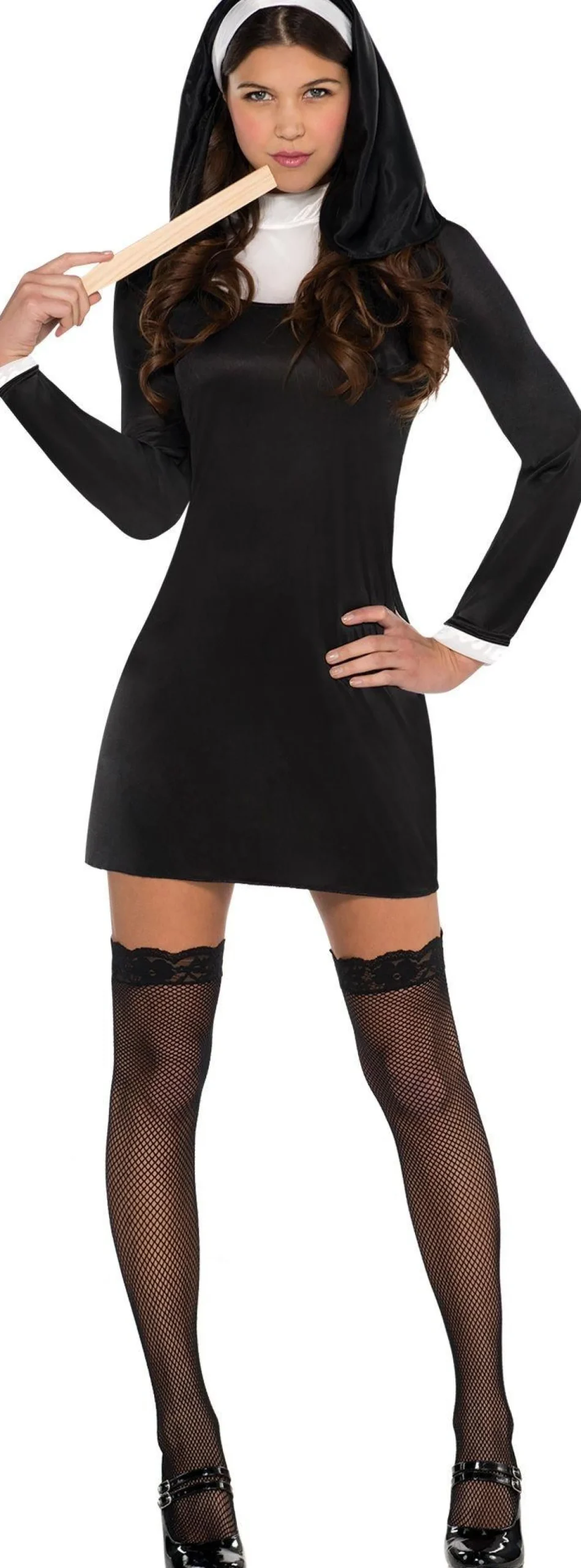 Clearance Adult Blessed Babe Nun Costume Women Sexy