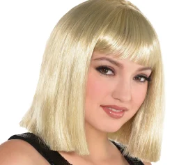 Fashion Adult Blonde Bob Wig Wigs