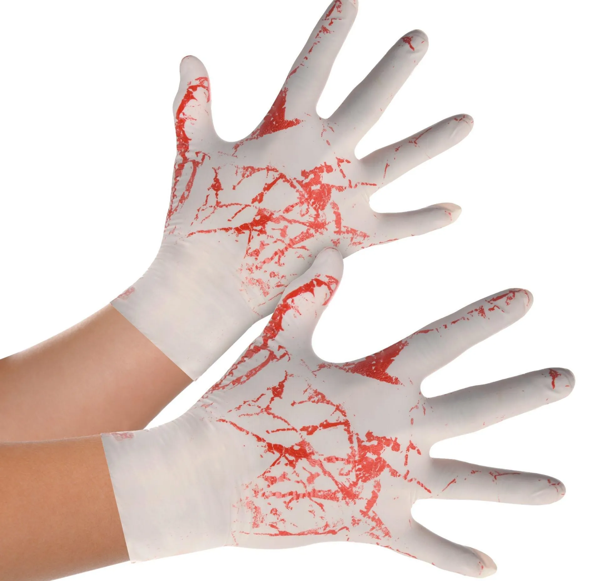 Discount Adult Bloody Rubber Gloves Gloves