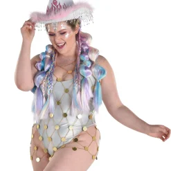 Sale Adult Blue, Pink & Purple Bubble Braid Clip-In Extensions, 2Pc - Festival,Adult Iridescent Blue Chest Harness With Chains - Festival,Adult Sleeveless Coin & Chain Netted Tunic - Festival,Adult Iridescent Silver Scoop Neck Tank Bodysuit - Festival,Adult Iridescent Blue Fringe Skirt Belt - Festival,Oil Slick Tie-Back Halter Top - Festival,Iridescent Rhinestone & Sequin Fringe Shoulder Epaulettes - Festival,Adult Halter Body Chain With Gems - Festival,Silver Cascading Fringe Rhinestone Ear Cuff - Festival,Adult Light-Up Silver Festival Visor,Adult Pink Flame Fabric Cowboy Hat,Adult Light-Up Black Fabric Cowboy Hat,Adult Light-Up Pink Fabric Cowboy Hat,Adult Festival Beaded Silver Visor,Adult Light-Up Festival Shades,Iridescent Mirrored Shield Sunglasses With Rhinestone Trim - Festival,Prismatic Festival Goggles,Adult Light-Up Festival Goggles,Adult Black Lace Cat Masquerade Mask,Adult Silver Butterfly Masquerade Mask,Adult Rose Gold Masquerade Mask,Adult Rhinestone Fringe Masquerade Mask,Iridescent Festival Belt & Holster,Clear Iridescent Fanny Pack - Festival,Adult Iridescent Fanny Pack - Festival,Silver Mirror Disco Cowboy Hat Family & Group Costumes