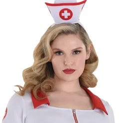 Party City Adult Call The Shots Nurse Plus Size Costume|Women Sexy