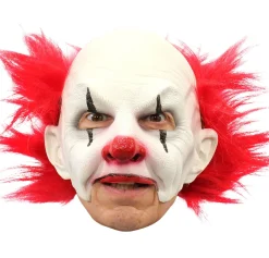 Discount Adult Carnival Creepy Clown Mask Scary