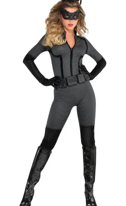 Outlet Adult Catwoman Costume - The Dark Knight Rises Batman Women Superhero