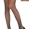 Sale Adult Classic Black Fishnet Pantyhose Tights