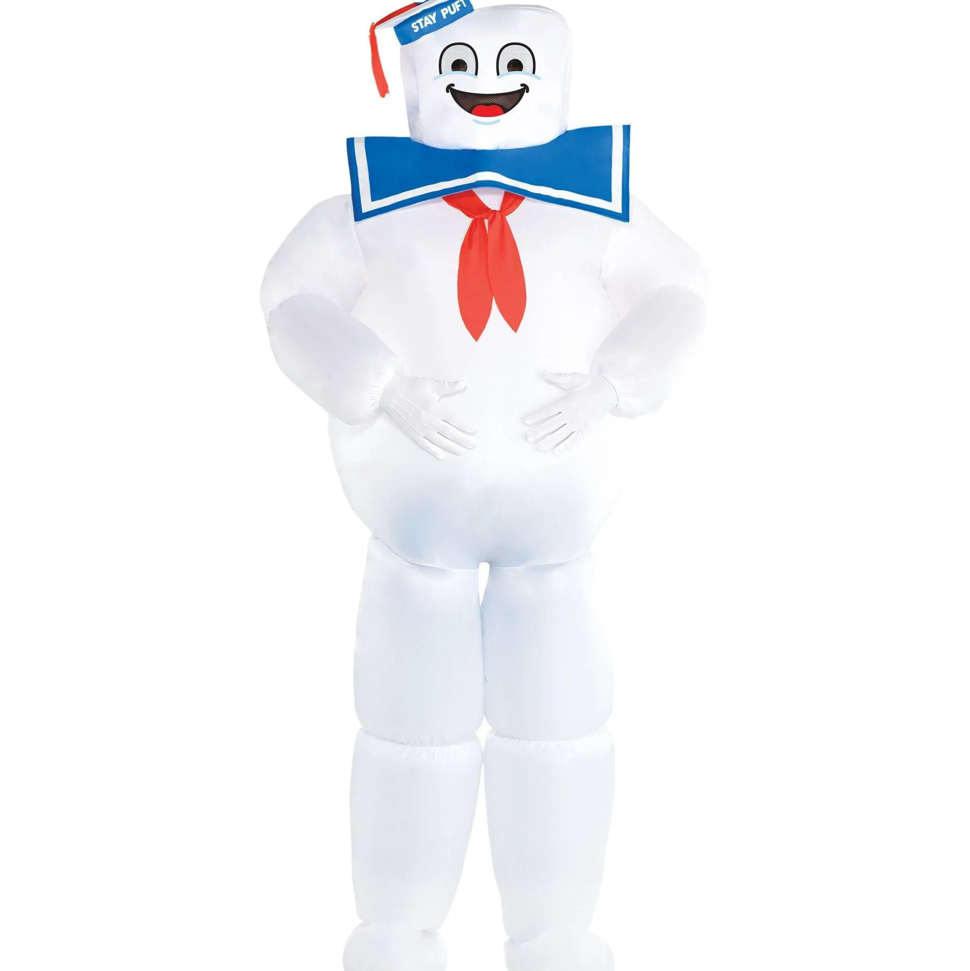 Best Adult Classic Inflatable Stay Puft Marshmallow Man Costume - Ghostbusters Men Funny