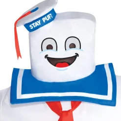 Shop Adult Classic Inflatable Stay Puft Marshmallow Man Costume Plus Size - Ghostbusters Men Funny