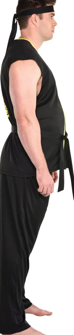Best Sale Adult Cobra Kai Costume Plus Size Men Decades