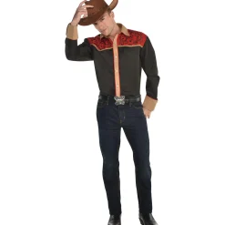 Sale Adult Cowboy Shirt Men Cowboy & Western