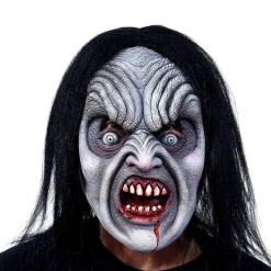 Hot Adult Crazed Psycho Latex Mask - Zagone Studios Scary
