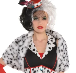 Sale Adult Cruella De Vil Shrug - 101 Dalmatians Boas