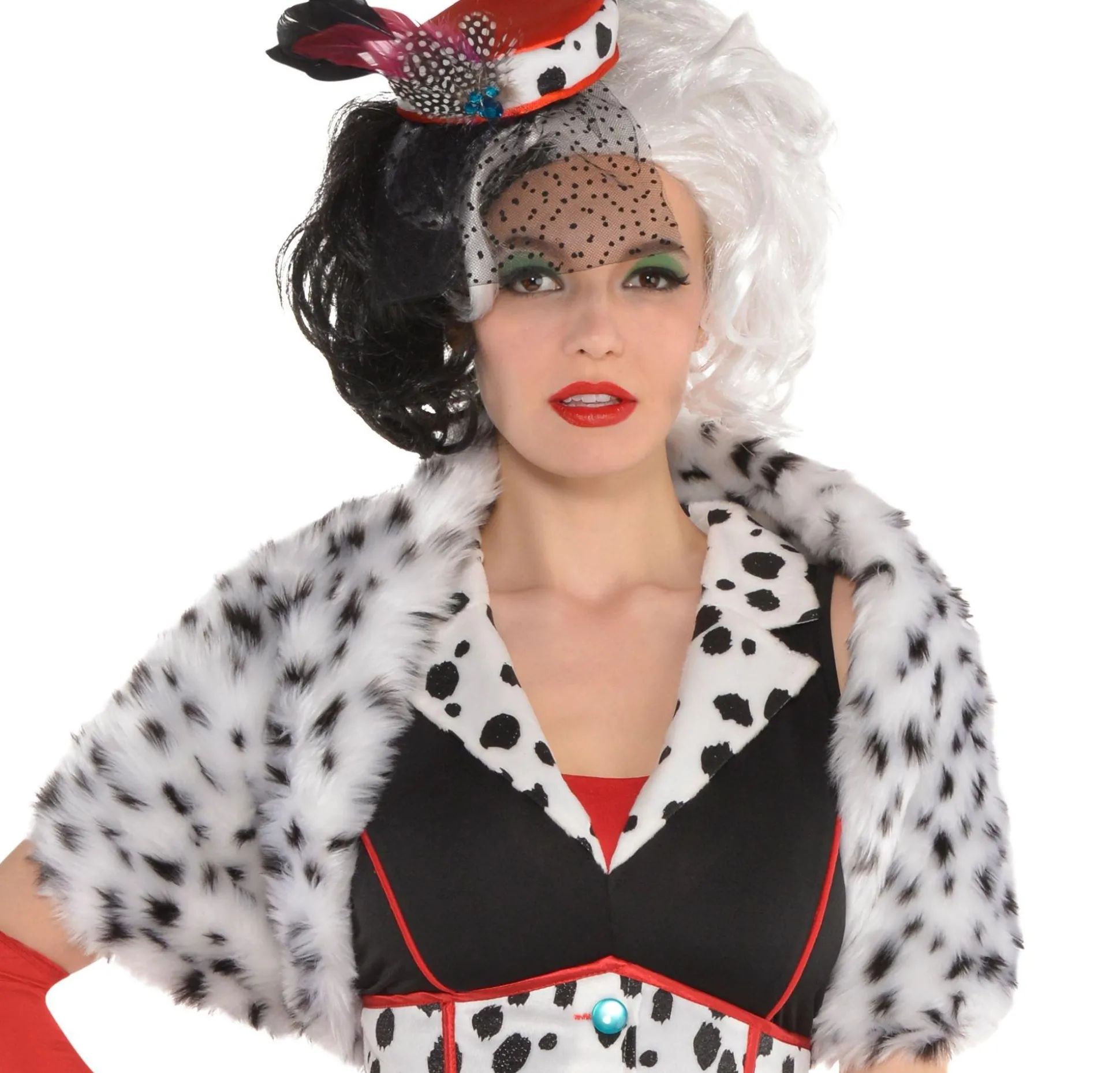 Sale Adult Cruella De Vil Shrug - 101 Dalmatians Boas