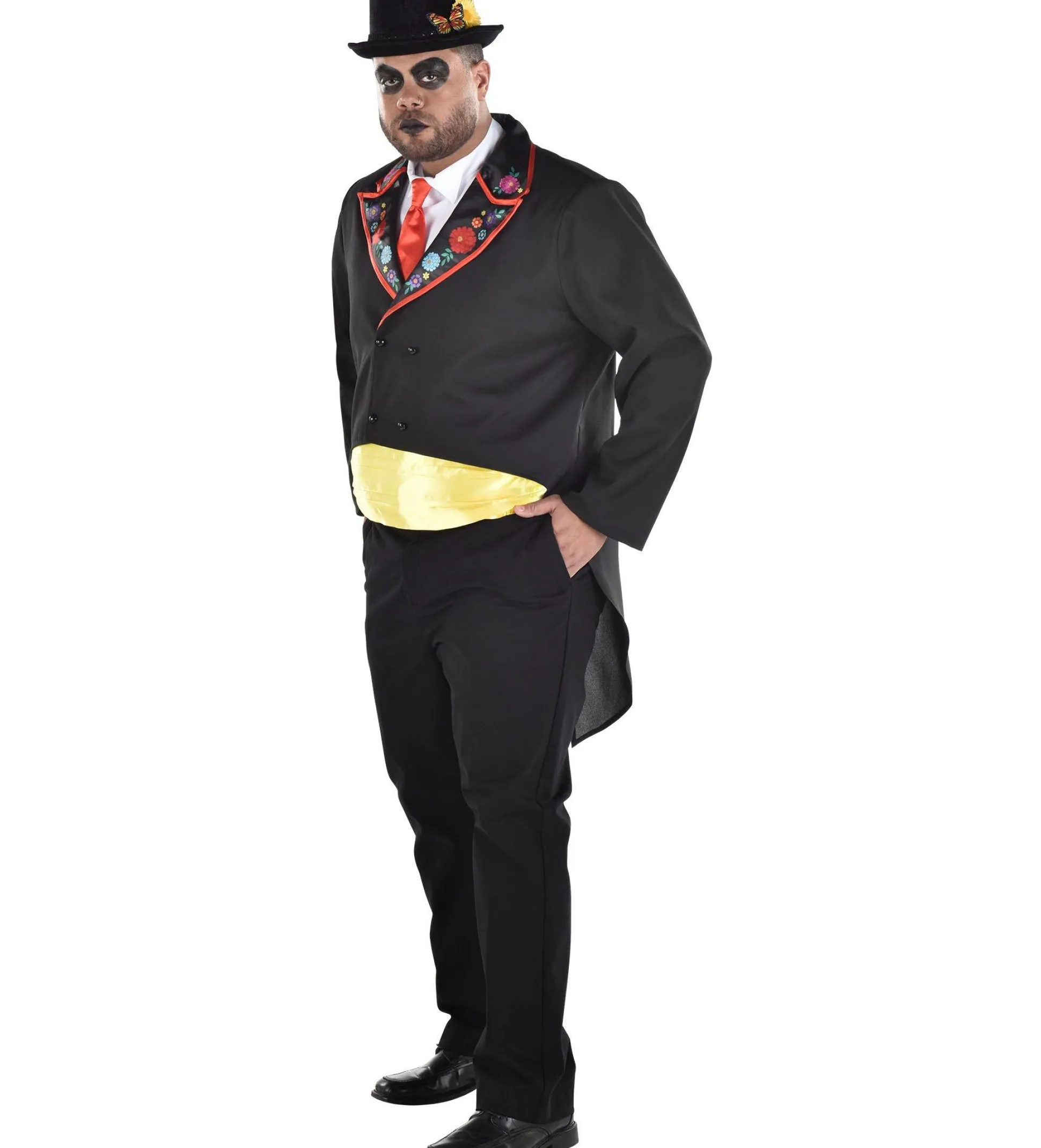 Clearance Adult Dapper Day Of The Dead Plus Size Costume Plus Size Costumes