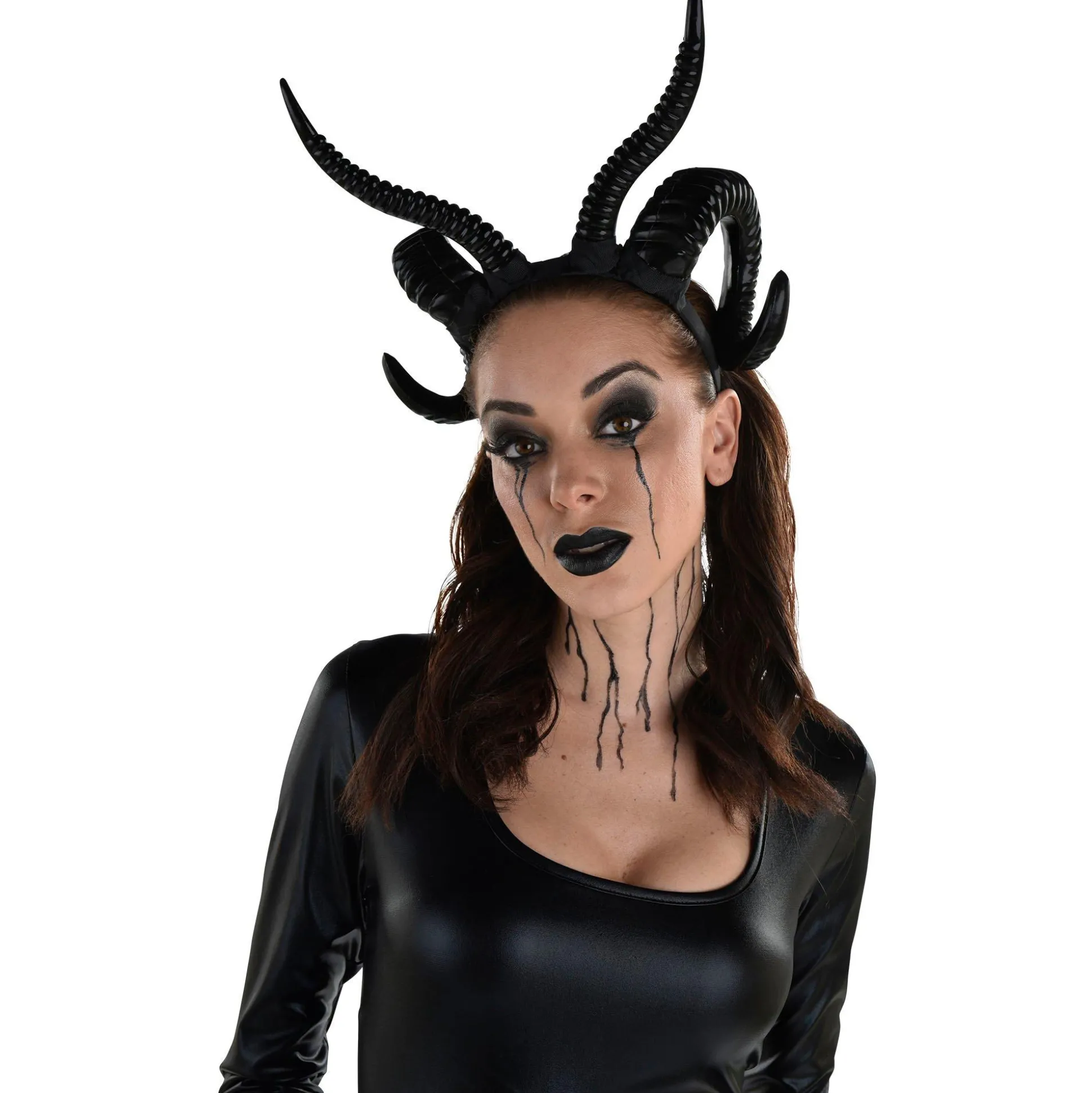New Adult Demon Horn Headband Headbands, Tails