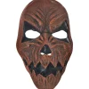 Outlet Adult Demonic Jack-O'-Lantern Mask Scary