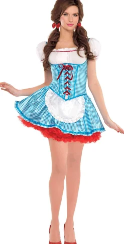 Flash Sale Adult Dorothy Costume - The Wizard Of Oz Women Sexy