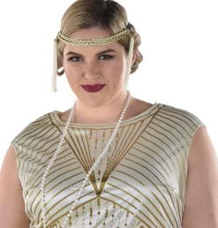Party City Adult Flirty Flapper Plus Size Costume|Women 1920S