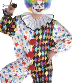 Hot Adult Friendly Clown Costume Men Funny