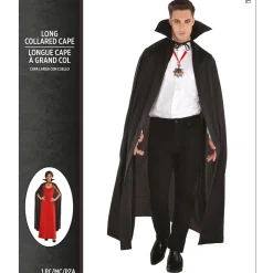 Cheap Adult Full Length Black Cape Men Scary