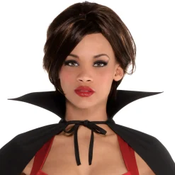 Hot Adult Full Length Black Cape Women Scary