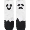 Fashion Adult Fuzzy Ghost Crew Socks Tights