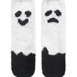 Fashion Adult Fuzzy Ghost Crew Socks Tights