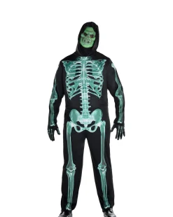 Best Adult Glow-In-The-Dark Skeleton Plus Size Costume Plus Size Costumes