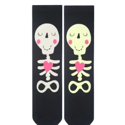Flash Sale Adult Glow-In-The-Dark Skeleton Crew Socks Tights