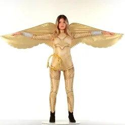 Hot Adult Gold Armor Wonder Woman Costume - Ww 1984 Women Superhero