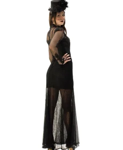 Party City Adult Gothic Queen Costume|Women Scary