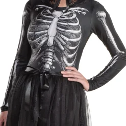 Discount Adult Gothic Skeleton Queen Costume Women Scary