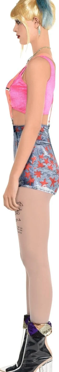 Fashion Adult Harley Quinn Costume - Birds Of Prey Women Superhero