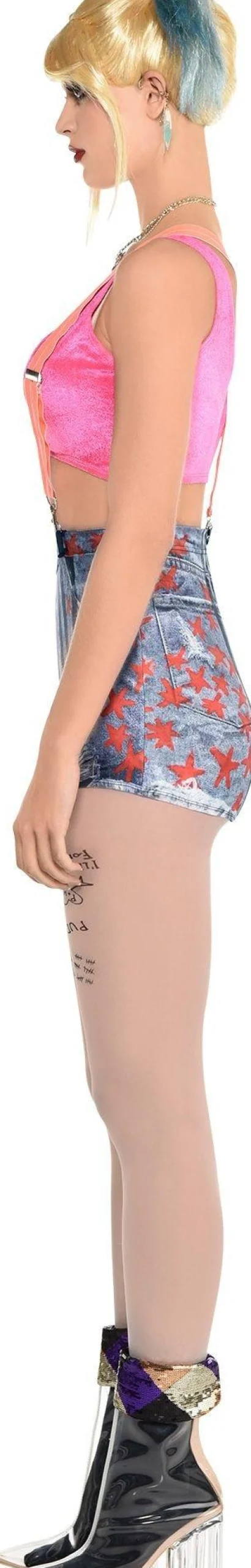 Fashion Adult Harley Quinn Costume - Birds Of Prey Women Superhero