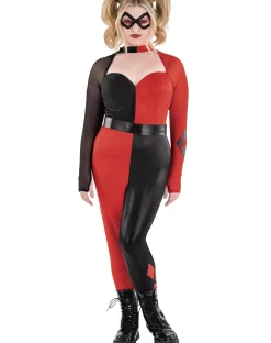 Party City Adult Harley Quinn Plus Size Costume - Dc Comics|Women Superhero