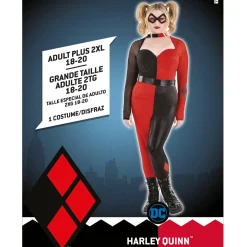 Party City Adult Harley Quinn Plus Size Costume - Dc Comics|Women Superhero